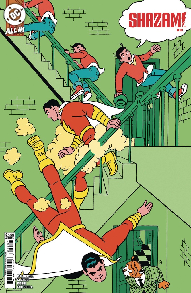 Shazam #18 (Cover B Javier Pulido Card Stock Variant)