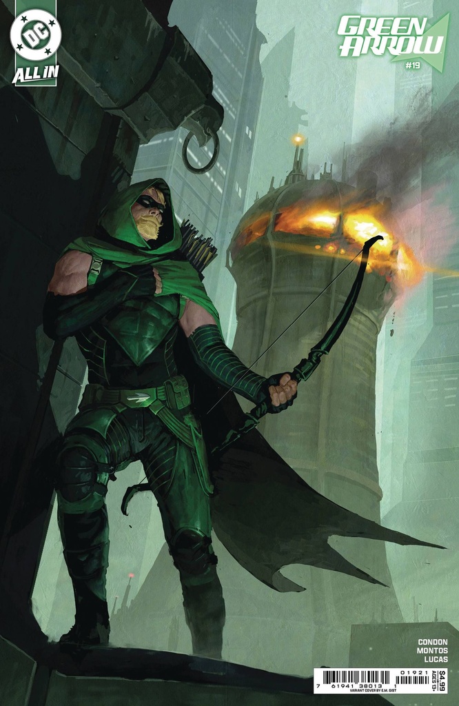 Green Arrow #19 (Cover B EM Gist Card Stock Variant)