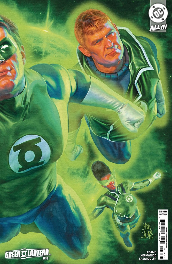 Green Lantern #18 (Cover C Mark Spears Connecting Card Stock Variant)