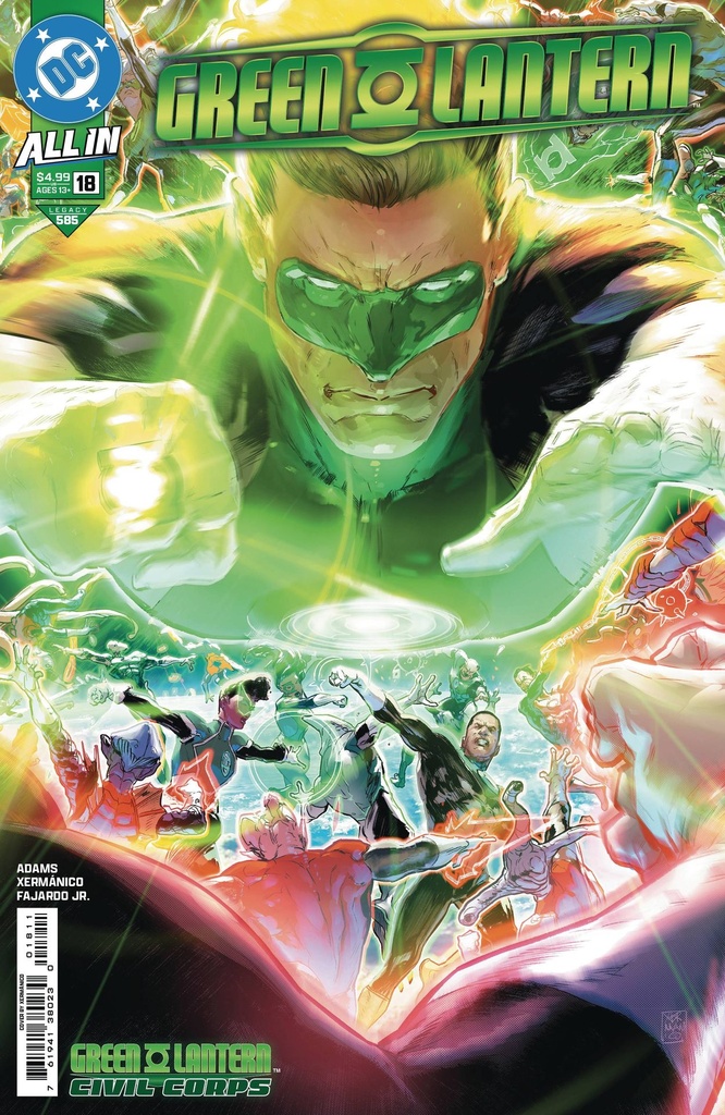 Green Lantern #18 (Cover A Xermanico)