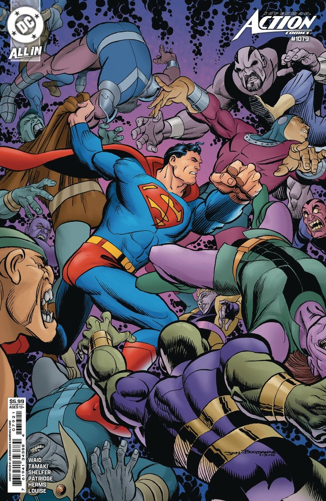 Action Comics #1079 (Cover B Jon Bogdanove Card Stock Variant)