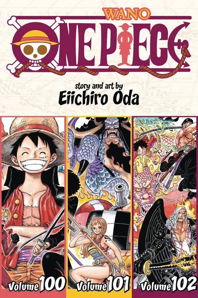 One Piece (3-in-1), Vol. 34 (Vols. 100-102)