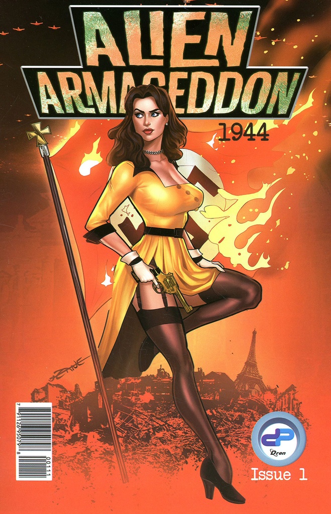 Alien Armageddon: 1944 #1 (Cover A CB Zane)