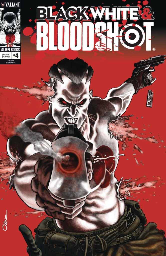 Black, White & Bloodshot #4 of 4 (Cover A Rafael Ortiz)