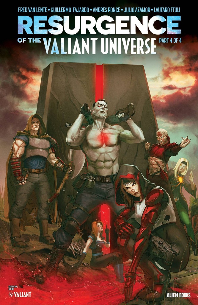 Resurgence of the Valiant Universe #4 of 4 (Cover B Nobi)