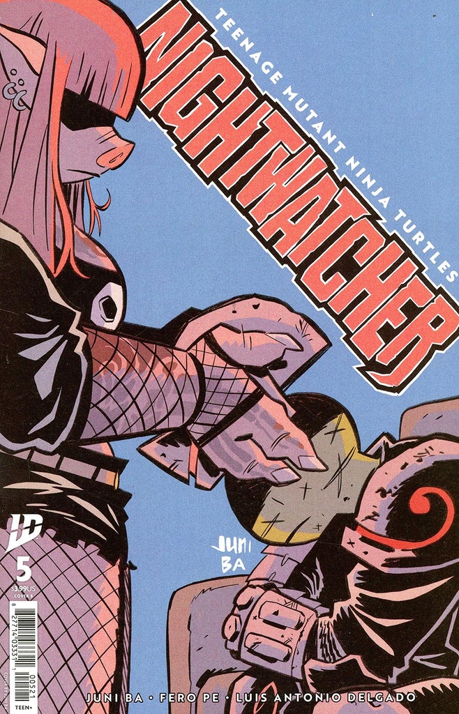 Teenage Mutant Ninja Turtles: Nightwatcher #5 (Cover B Juni Ba)