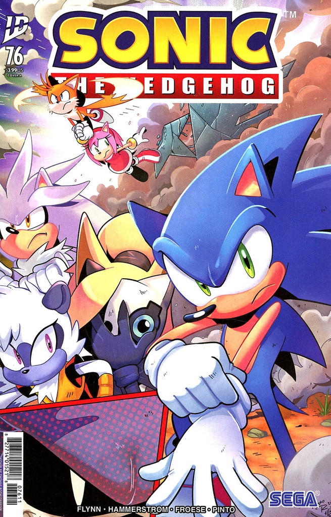 Sonic the Hedgehog #76 (Cover A Thomas Rothlisberger)