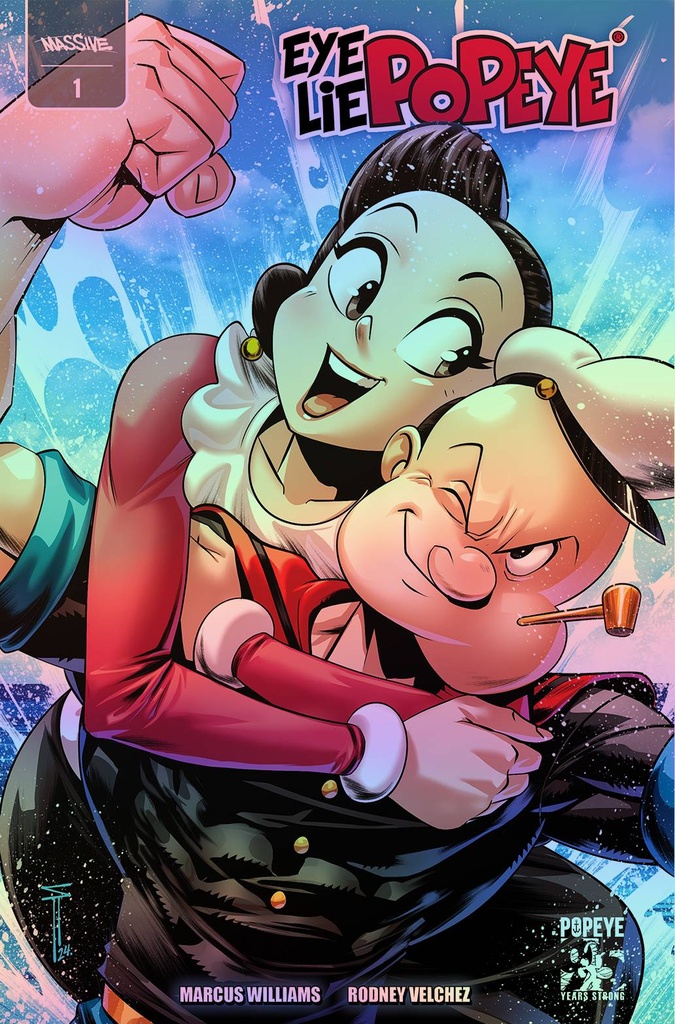 Eye Lie Popeye #1 (Massive Select Serg Acuna Foil Variant)