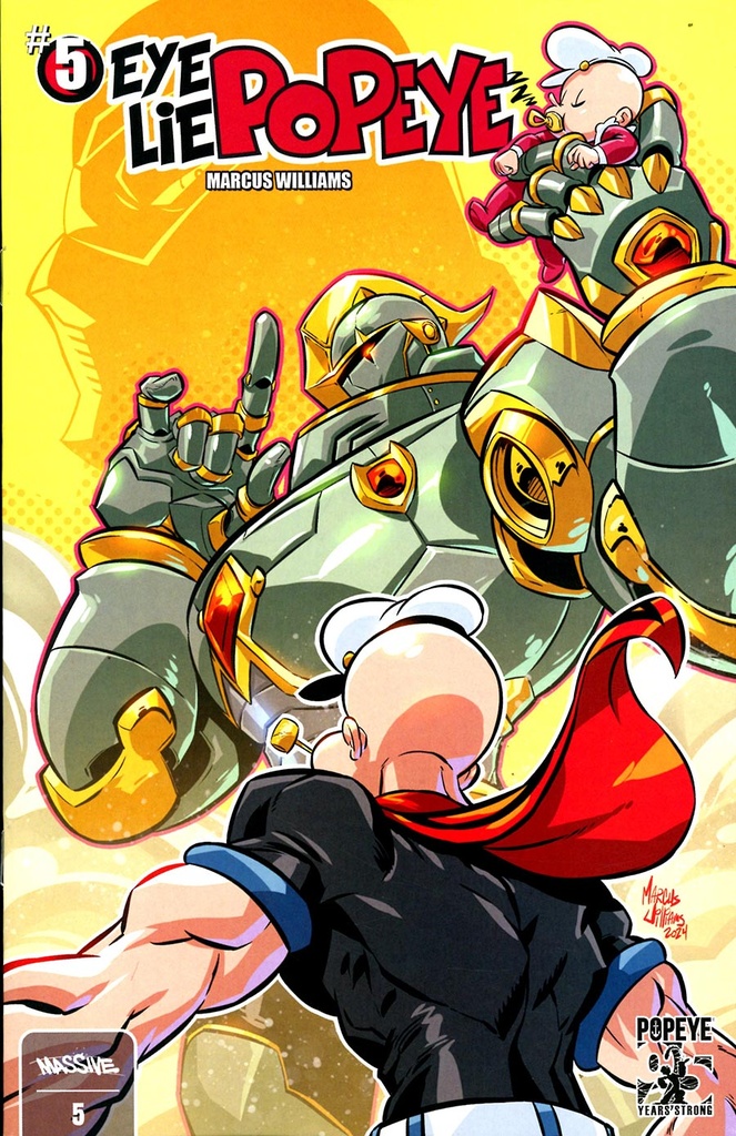 Eye Lie Popeye #5 (Cover A Marcus Williams)