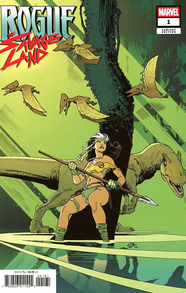Rogue: The Savage Land #1 of 5 (Olivier Vatine Variant)