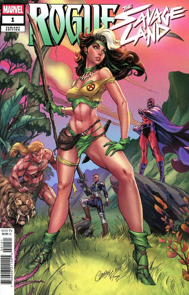 Rogue: The Savage Land #1 of 5 (J Scott Campbell Rogue Variant)