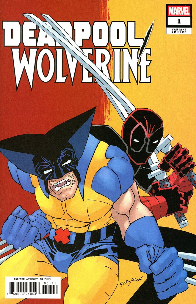 Deadpool/Wolverine #1 (Frank Miller Variant)