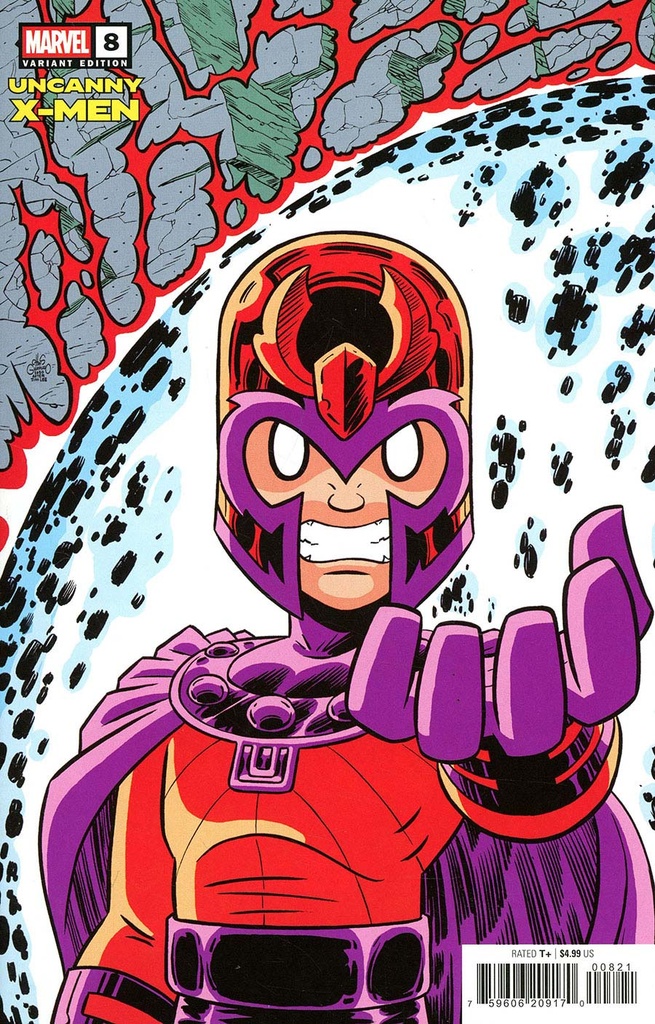Uncanny X-Men #8 (Chris Giarrusso Crossover Connecting Variant)