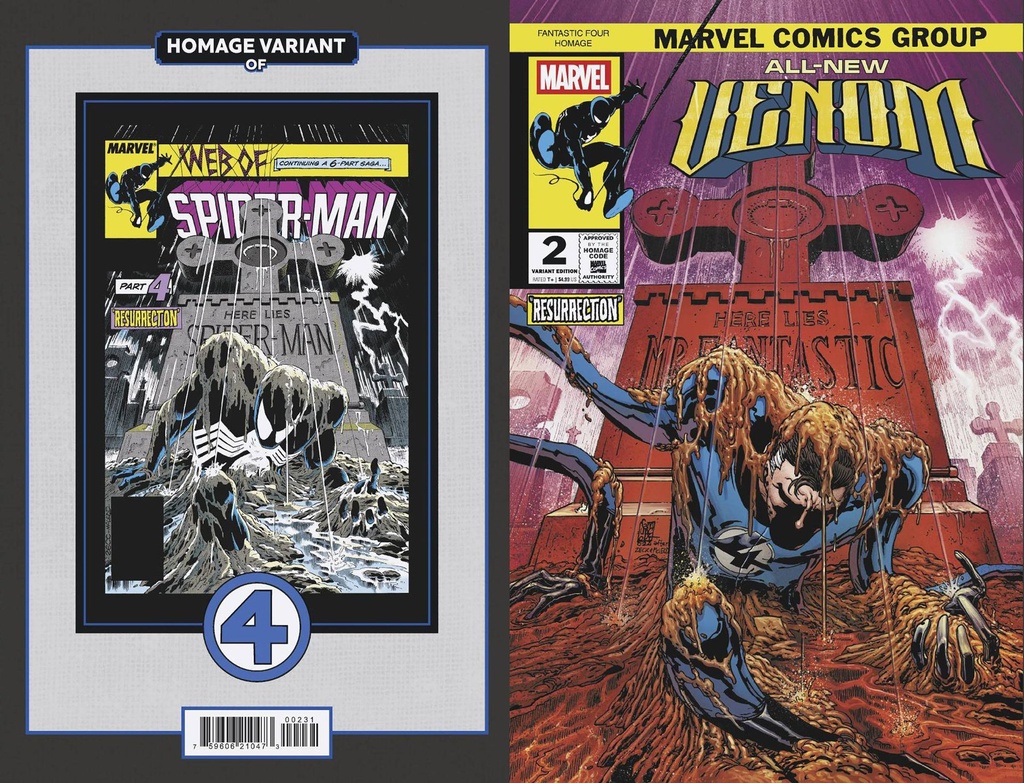 All-New Venom #2 (Giuseppe Camuncoli Fantastic Four Homage Variant)