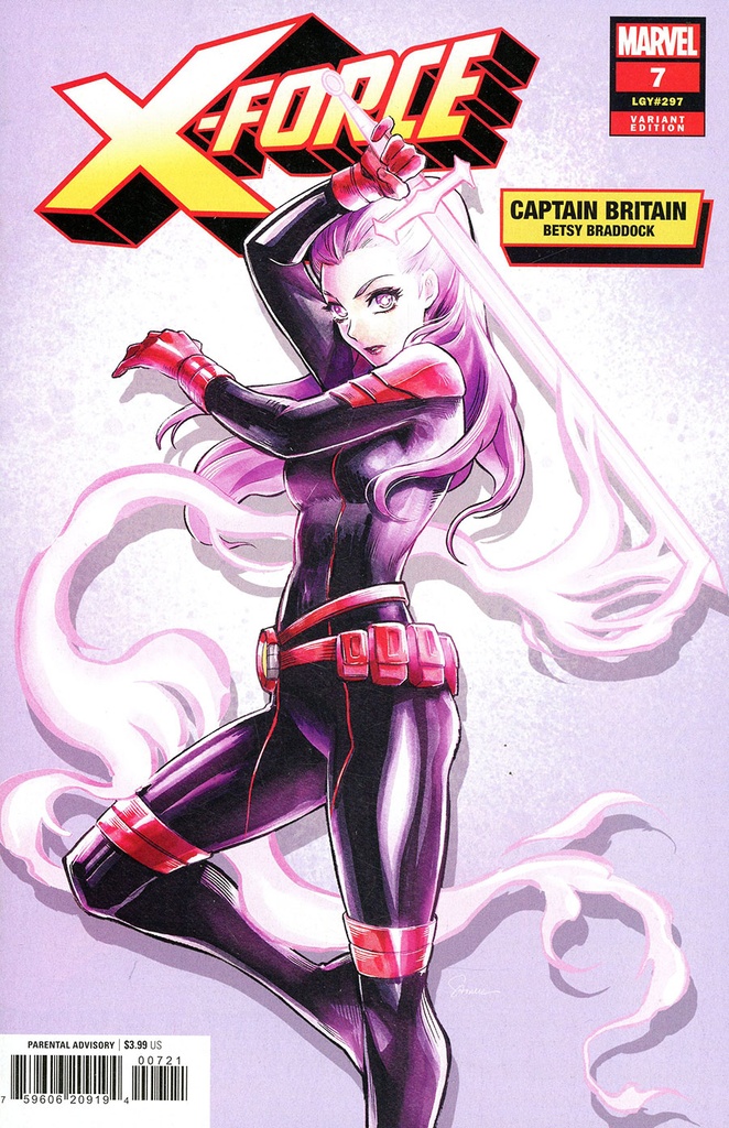 X-Force #7 (Saowee Betsy Braddock Variant)
