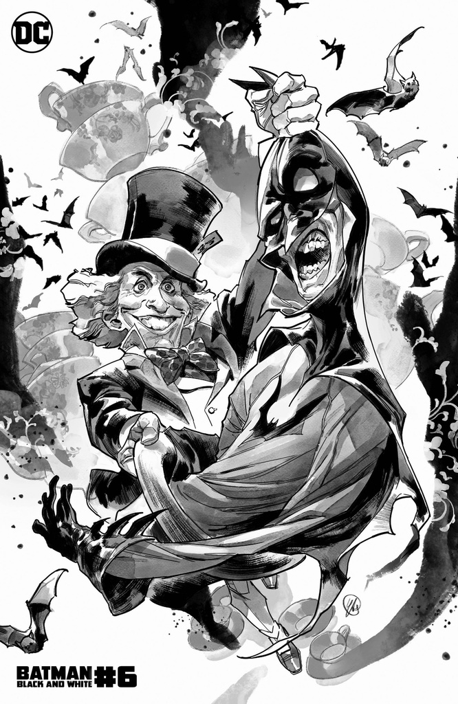 Batman: Black and White #6 of 6 (Yasmine Putri Mad Hatter Variant)