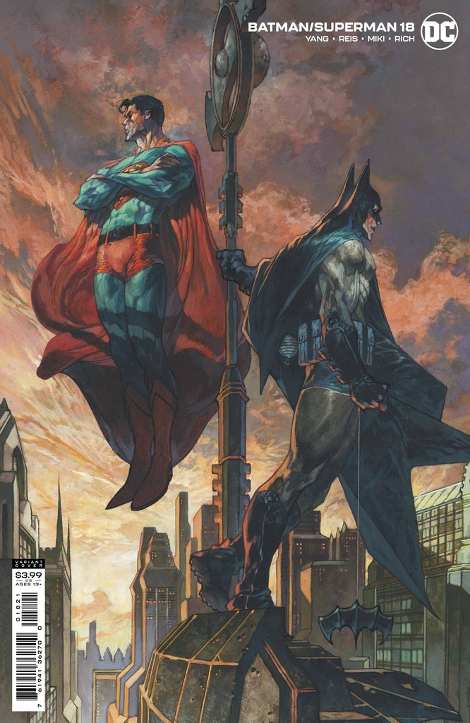 Batman/Superman #18 (Simone Bianchi Card Stock Variant)