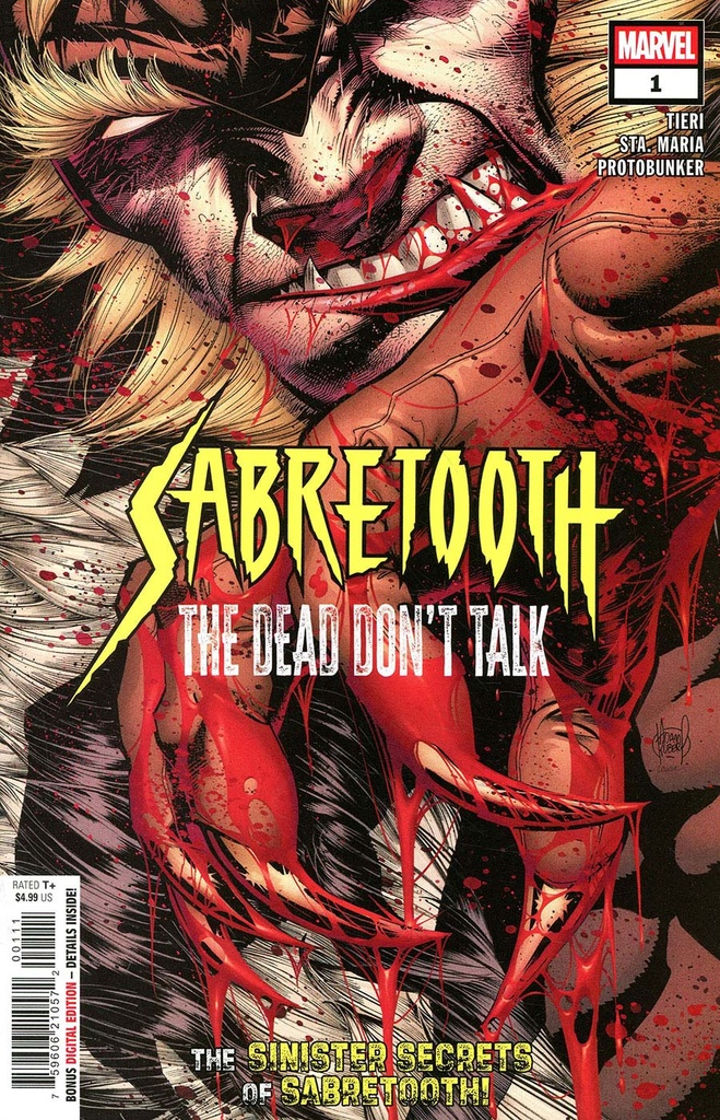 Sabretooth: The Dead Don't Talk #1 of 5