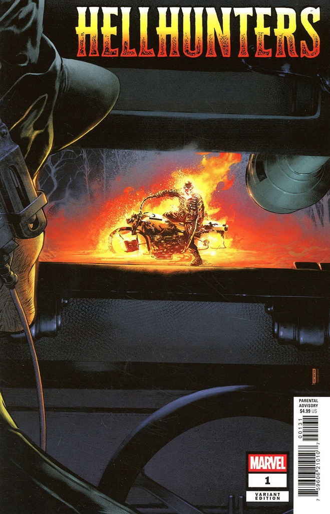 Hellhunters #1 of 5 (David Baldeon Windowshades Variant)