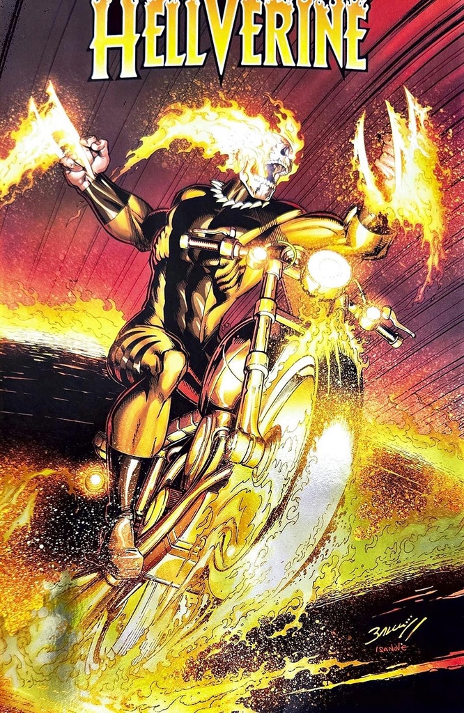 Hellverine #1 (Mark Bagley Foil Variant)