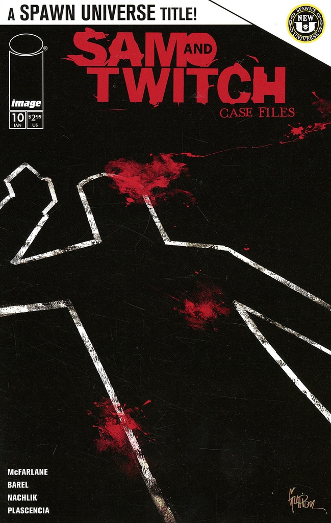 Sam and Twitch: Case Files #10 (Cover B Jonathan Glapion)