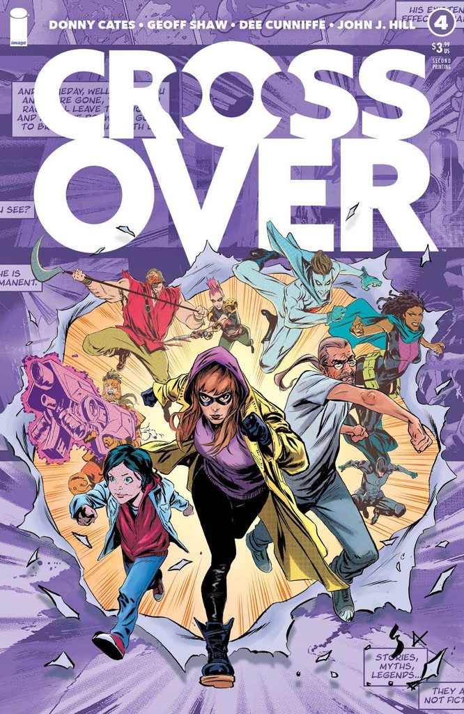 Crossover #4 (2nd Printing)