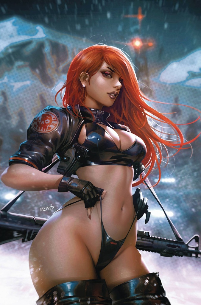 Heat Seeker: Combustion - A Gun Honey Series #2 (Cover H Derrick Chew Foil Virgin Variant)