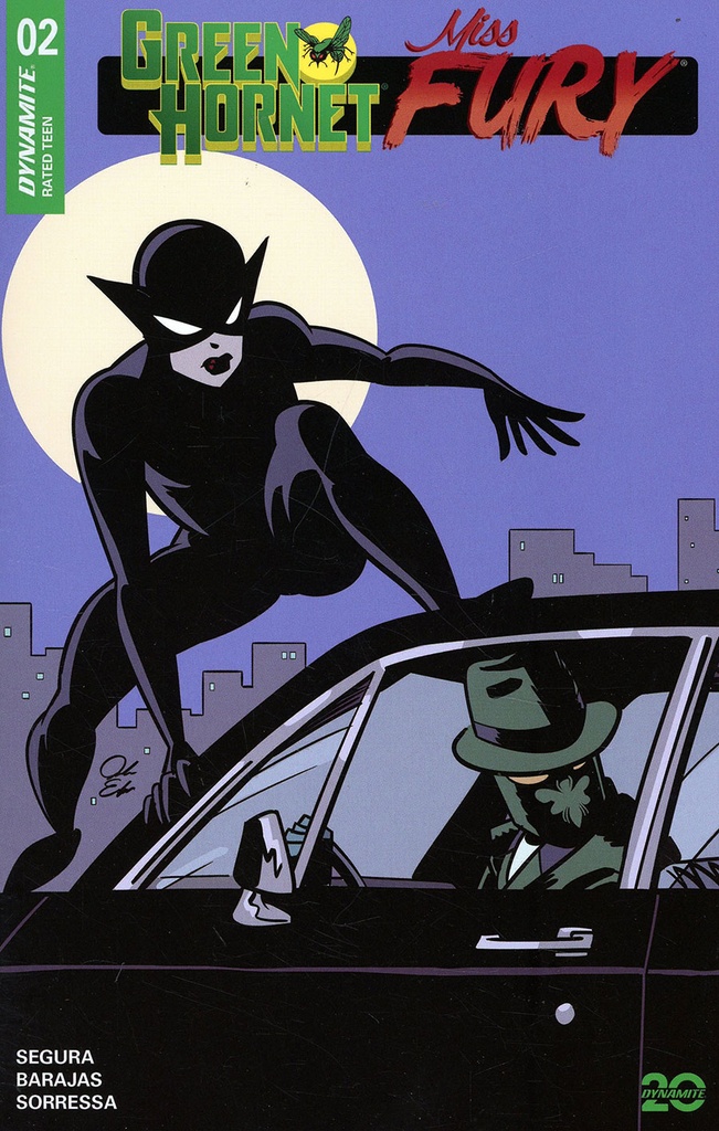 Green Hornet/Miss Fury #2 (Cover D Jacob Edgar)