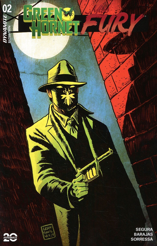 Green Hornet/Miss Fury #2 (Cover A Francesco Francavilla)