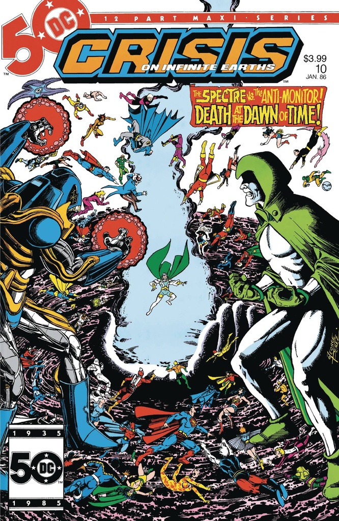 Crisis On Infinite Earths #10 (Facsimile Edition Cover A George Perez)