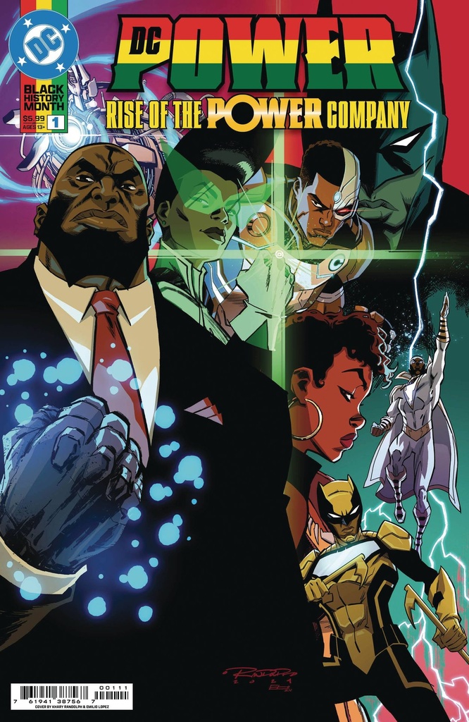 DC Power: Rise of the Power Company #1 (Cover A Khary Randolph)