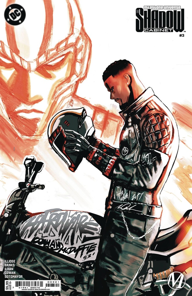 Milestone Universe: The Shadow Cabinet #3 of 4 (Cover B Nikolas Draper-Ivey Card Stock Variant)