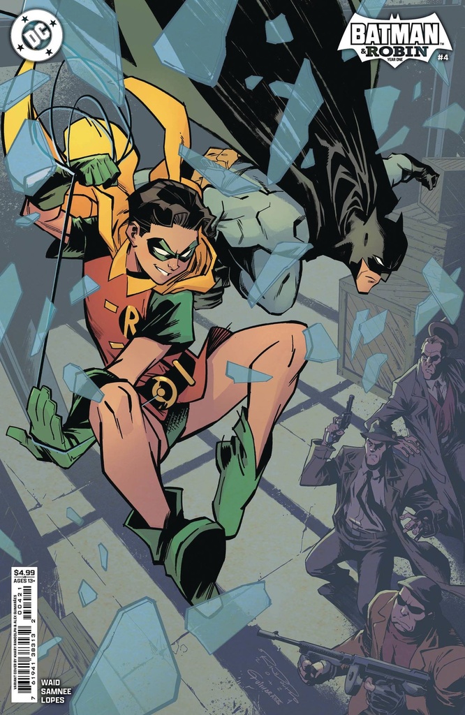 Batman and Robin: Year One #4 of 12 (Cover B Khary Randolph Card Stock Variant)