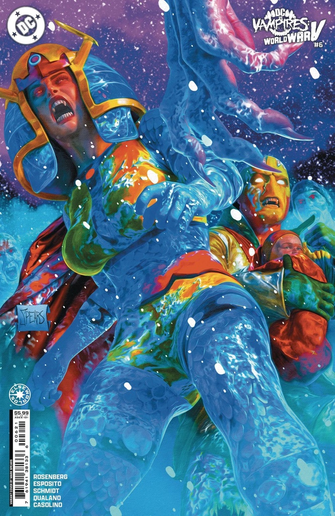 DC vs. Vampires: World War V #6 of 12 (Cover B Mark Spears Card Stock Variant)