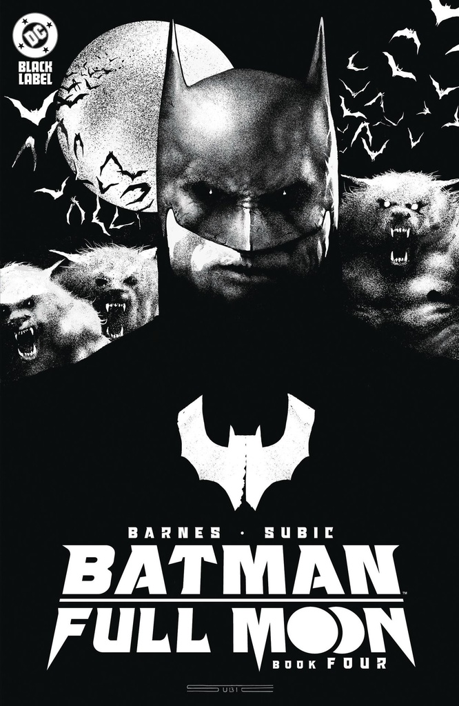 Batman: Full Moon #4 of 4 (Cover A Stevan Subic Glow-In-The-Dark)