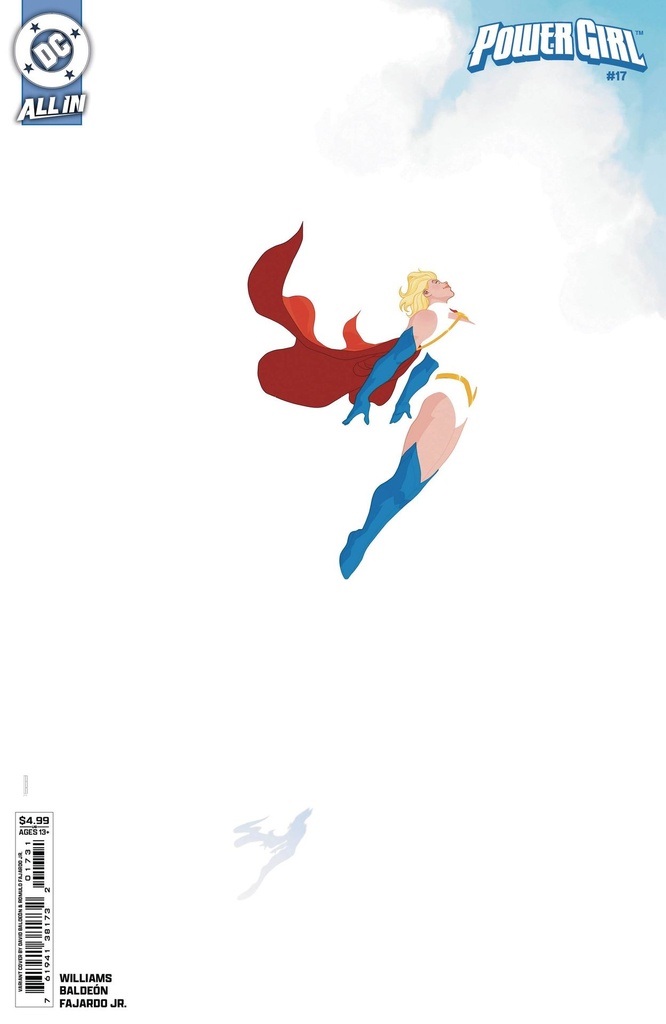 Power Girl #17 (Cover B David Baldeon Card Stock Variant)