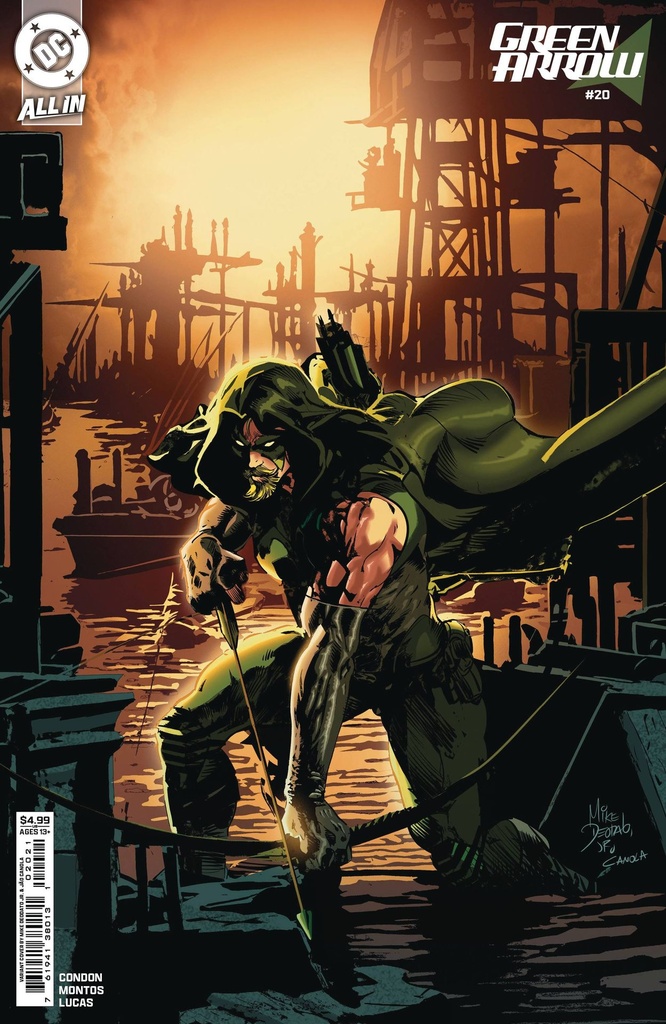 Green Arrow #20 (Cover B Mike Deodato Jr Card Stock Variant)
