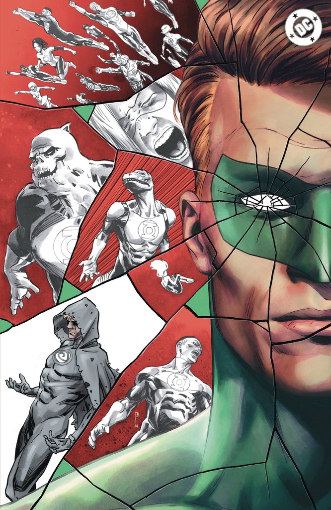 Green Lantern: Fractured Spectrum #1 (Cover C Fernando Blanco Foil Variant)