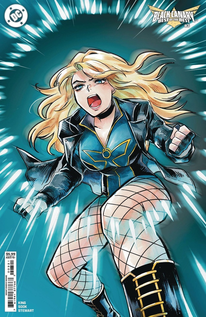 Black Canary: Best of the Best #3 of 6 (Cover B Saowee Card Stock Variant)