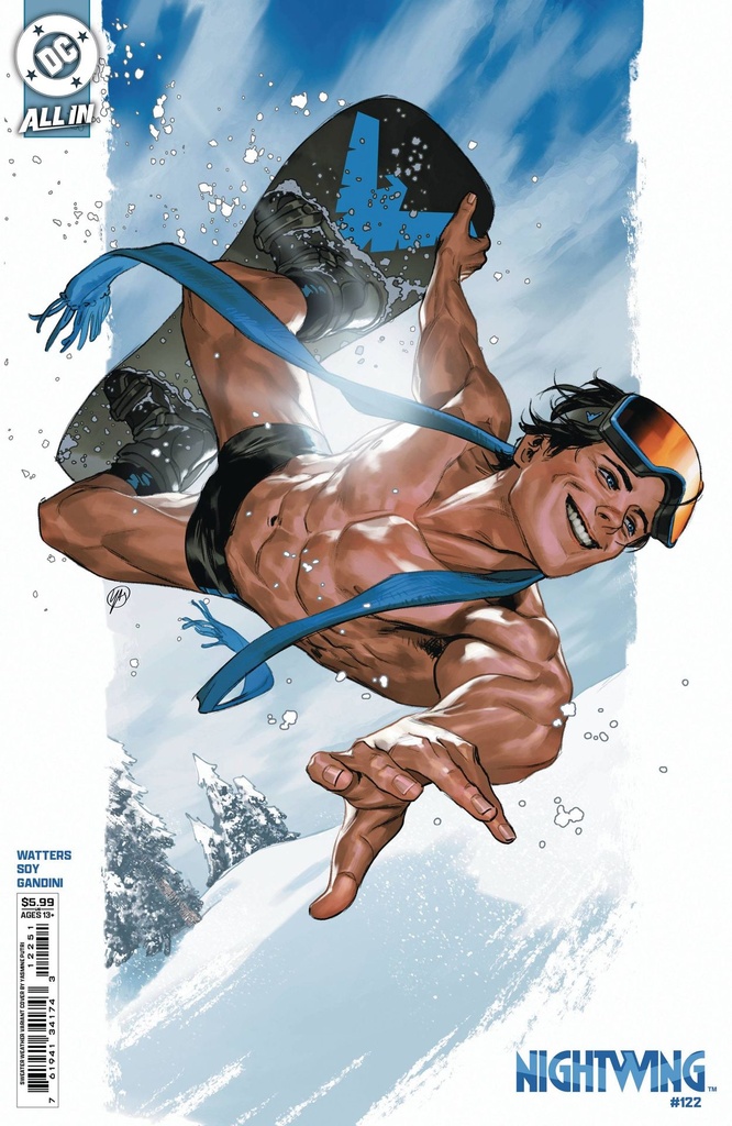 Nightwing #122 (Cover D Yasmine Putri Sweater Weather Card Stock Variant)