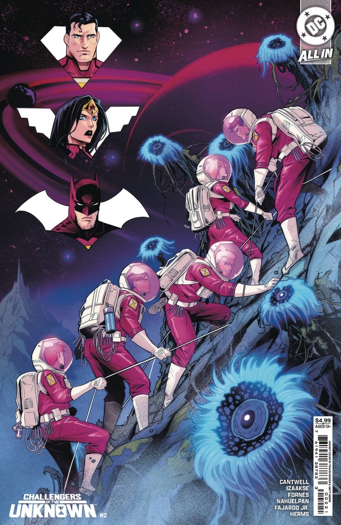 Challengers of the Unknown #2 of 6 (Cover B Travis Mercer Card Stock Variant)