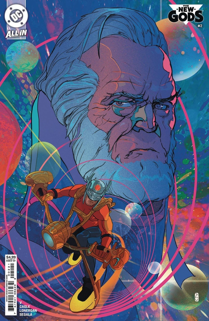 New Gods #2 of 12 (Cover B Christian Ward Card Stock Variant)