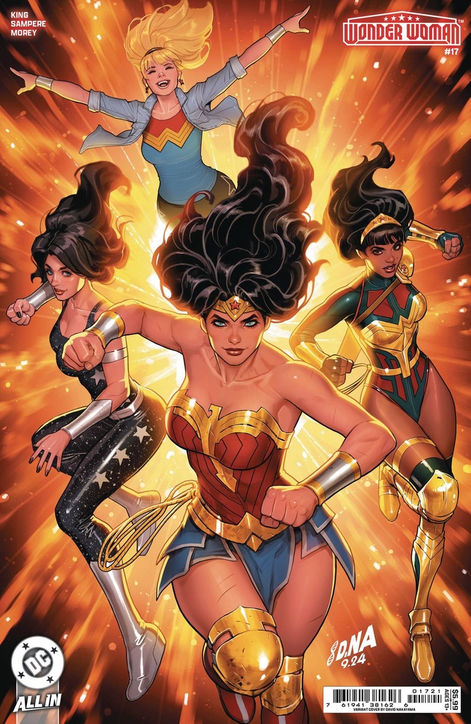 Wonder Woman #17 (Cover B David Nakayama Card Stock Variant)