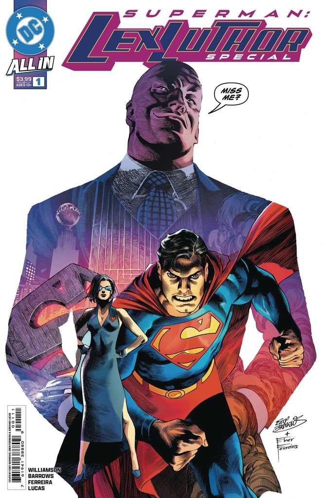 Superman: Lex Luthor Special #1 (Cover A Eddy Barrows & Eber Ferreira)