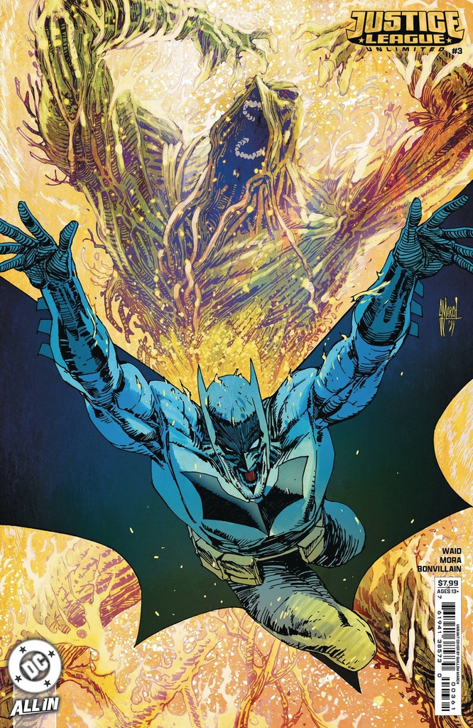 Justice League Unlimited #3 (Cover E Guillem March Raised Foil Variant)