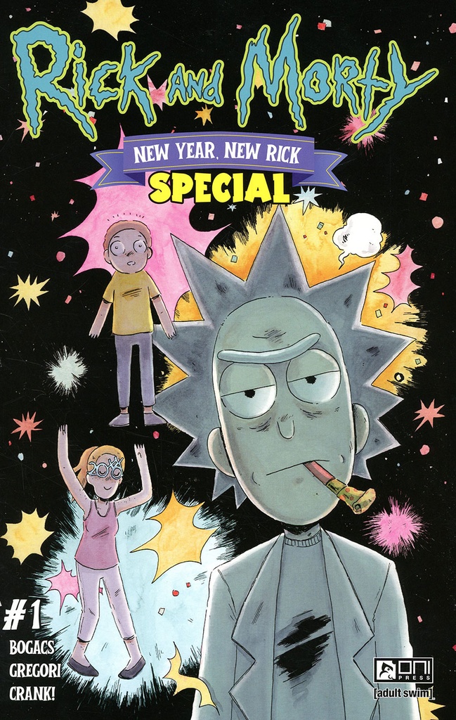 Rick and Morty: New Year, New Rick Special #1 (Cover B Beck Kubrick)
