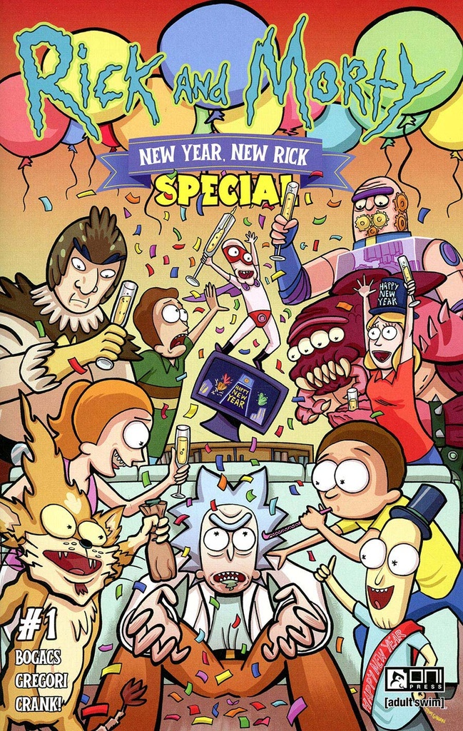 Rick and Morty: New Year, New Rick Special #1 (Cover A Tony Gregori)