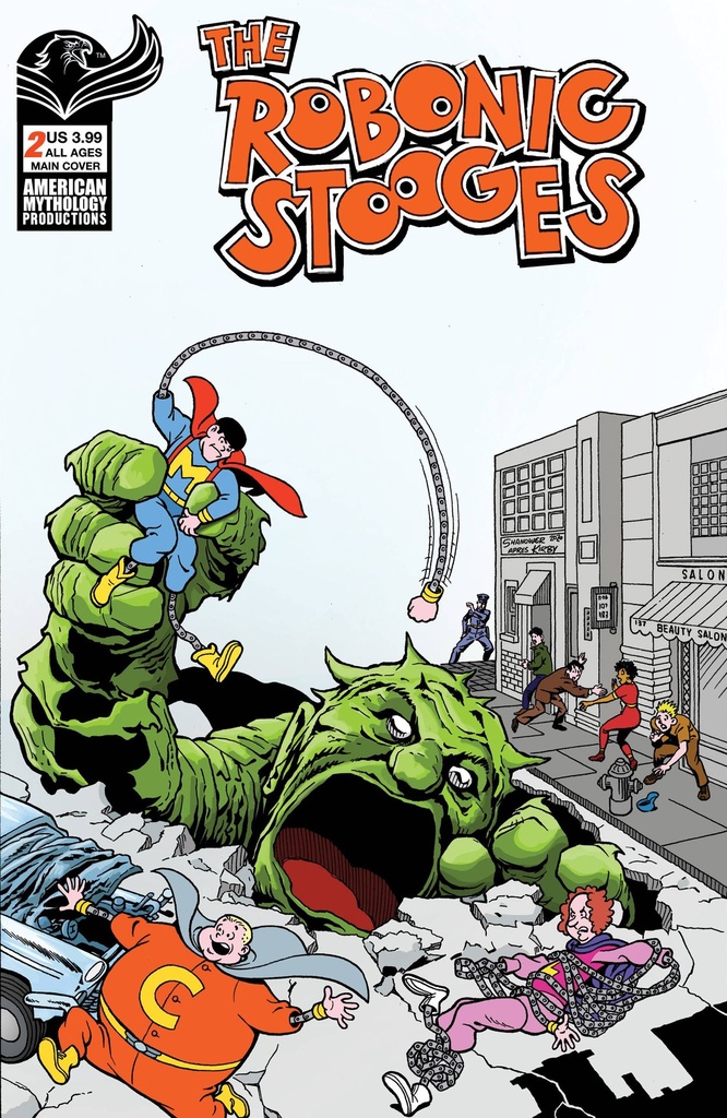 The Robonic Stooges #2 (Fantastic Fools Cover A Eric Shanowar)