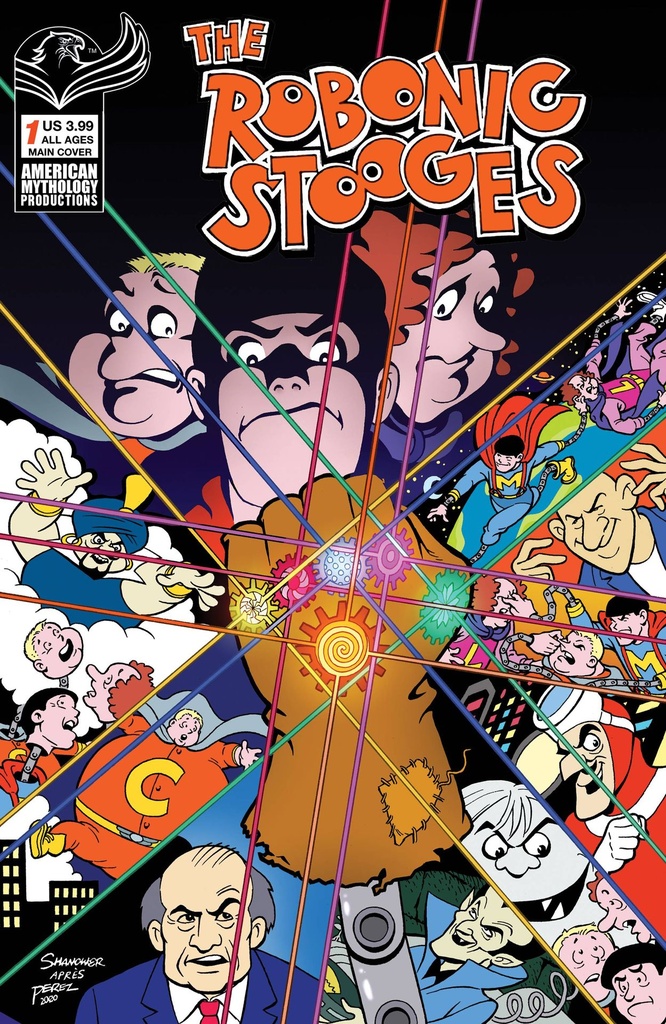 The Robonic Stooges #1 (Return Cover A Eric Shanower)