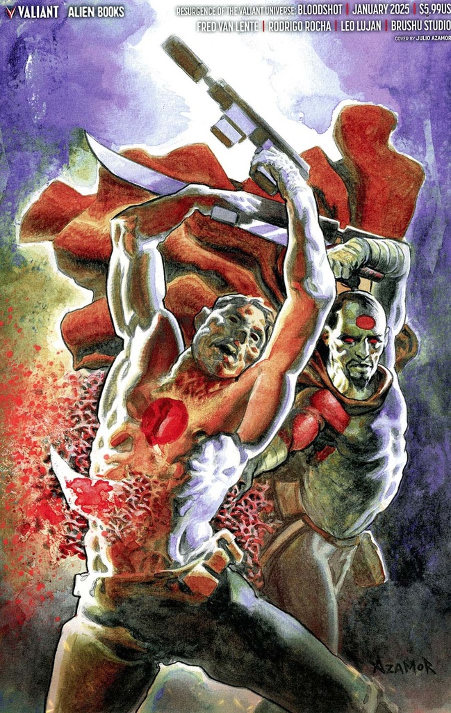 Bloodshot #1 (Cover D Julio Azamor Virgin Variant)